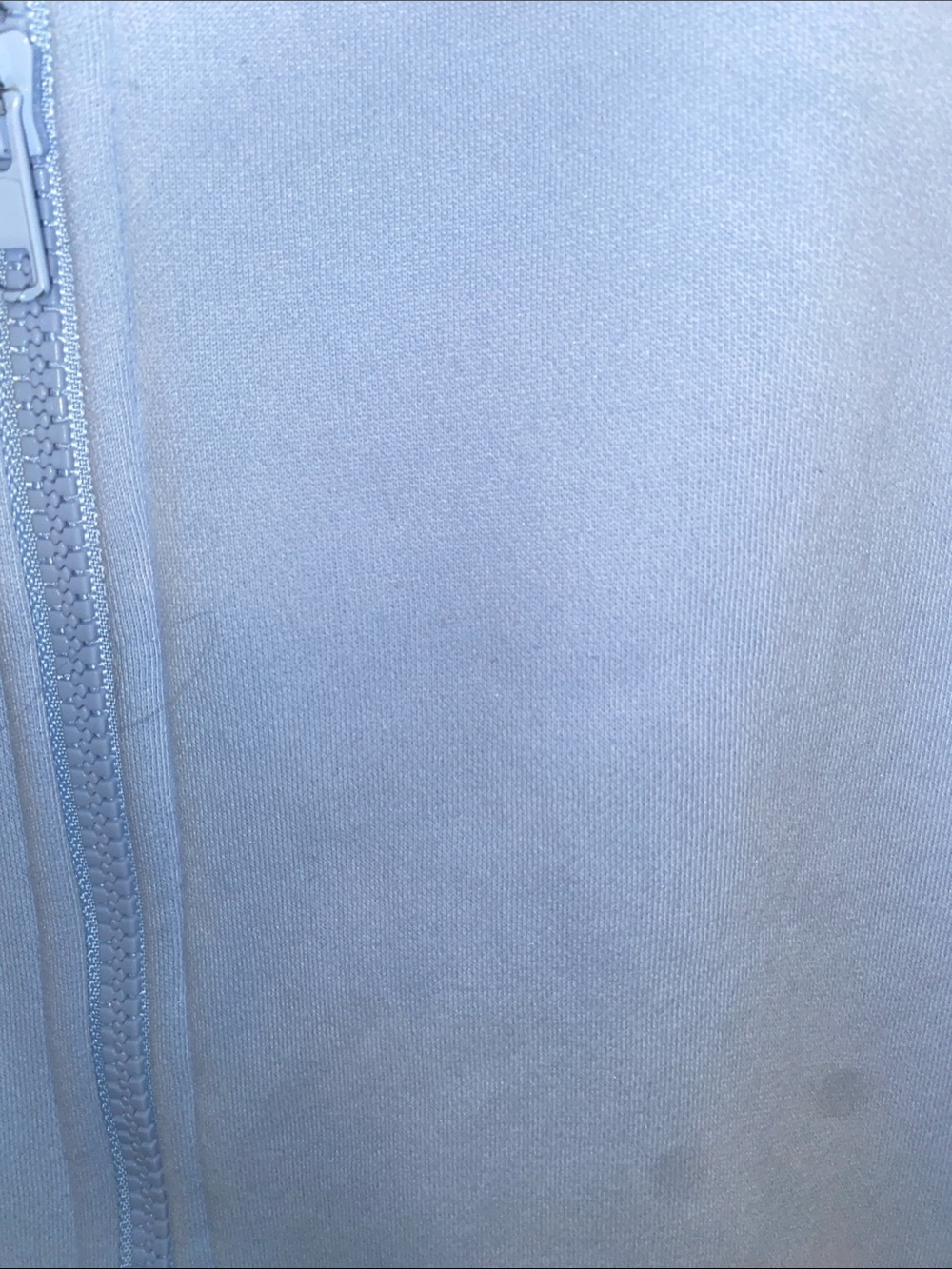 Women's Comfrt Light blue Zip-Up Hoodie Jacket - Picture 7 of 8